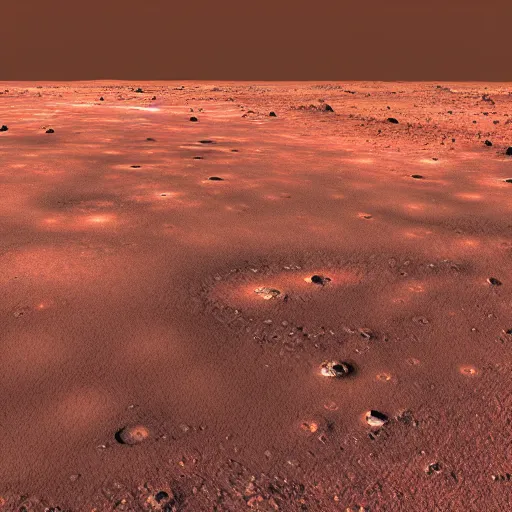 Prompt: “surface of mars”