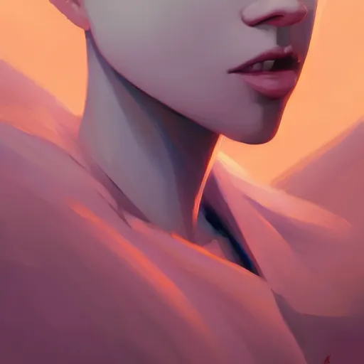 Image similar to face icon stylized minimalist megan man x, loftis, cory behance hd by jesper ejsing, by rhads, makoto shinkai and lois van baarle, ilya kuvshinov, rossdraws global illumination