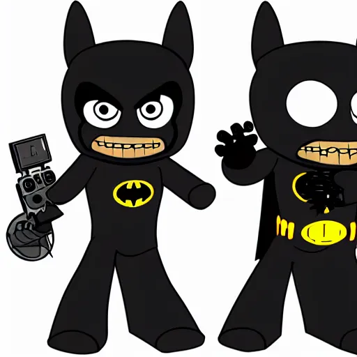 Image similar to Batman as a Five Nights at Freddy's animatronic