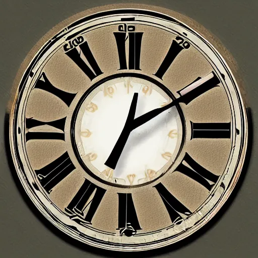 Image similar to clock arabic numerals