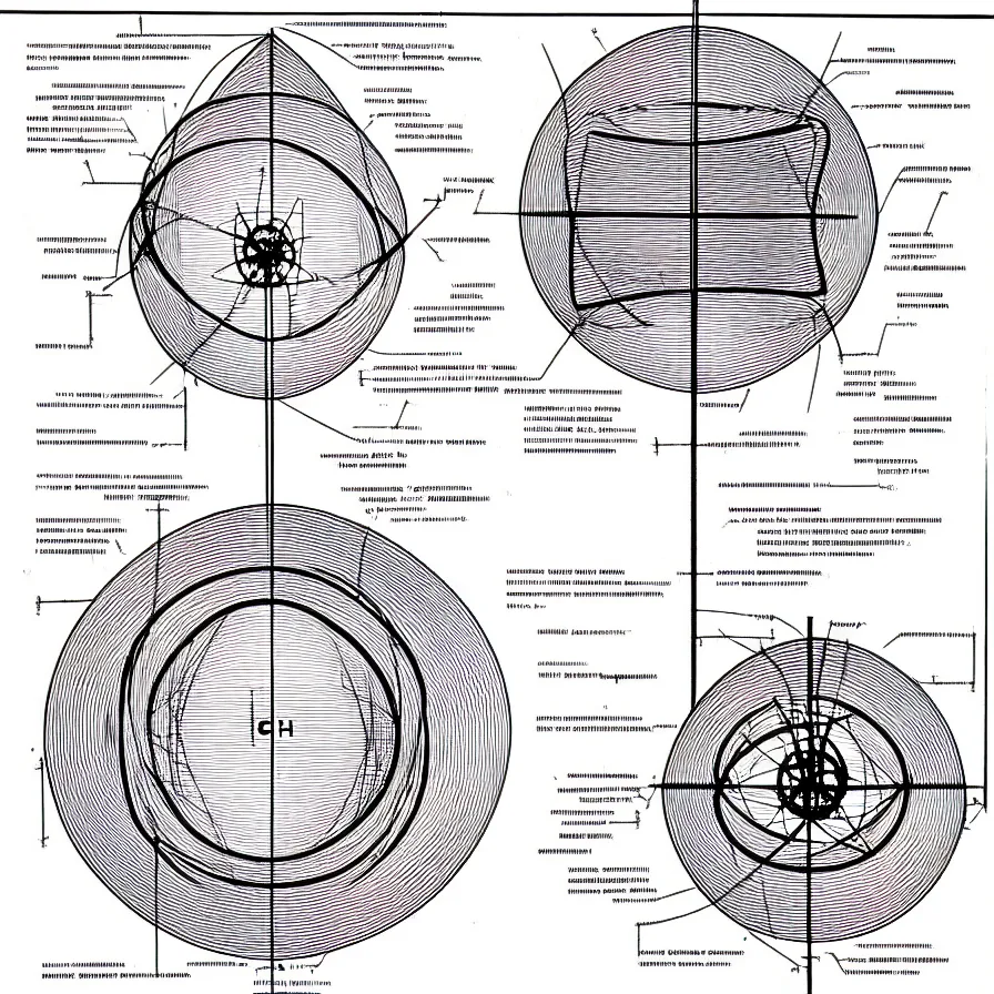 Image similar to “schema of the inner workings of an atom and electron”