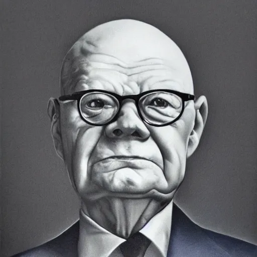 Prompt: urho kekkonen, potrait, realistic