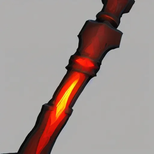 Image similar to magical glowing sword, artefact, no people, xianxia, trending on artstation