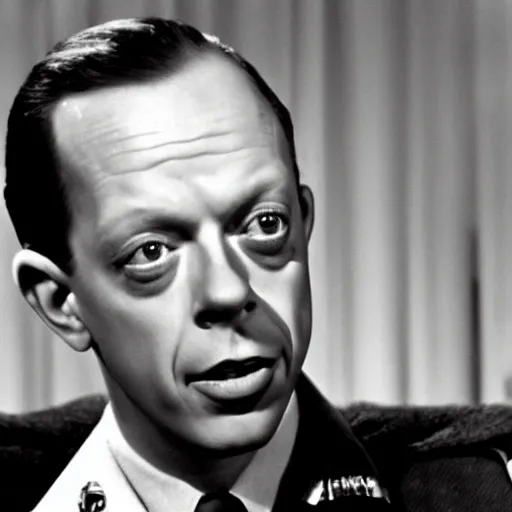 Prompt: don knotts as a prison guard, film still, 1 9 4 0