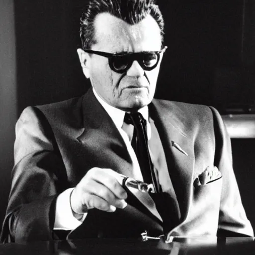 josip broz tito smoking a cigar, futuristic style, | Stable Diffusion ...