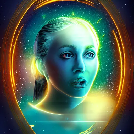 Prompt: a portrait of the luminary off the stars, gorgeous digital art