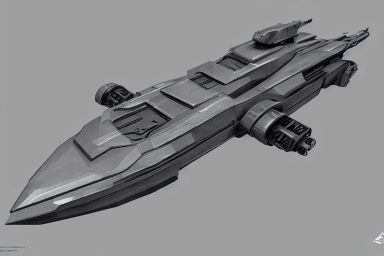 Image similar to concept art of a futuristic military boat, in gunmetal grey, extremely symmetrical, blueprint schematics, top down view, bottom view, side view, mecha inspired, gun turret, robotic, highly detailed, artstation, pinterest, super realistic, hard surface model, autodesk maya, octane render