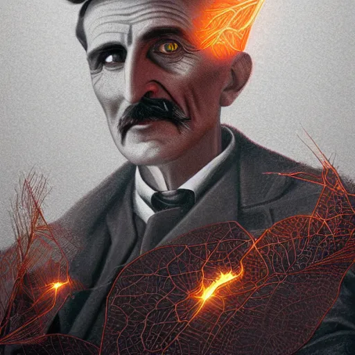 Image similar to Nikola Tesla in the fall guys, intricate detailed, ornate, behance, artstation, unreal render, unreal engine 5, octane