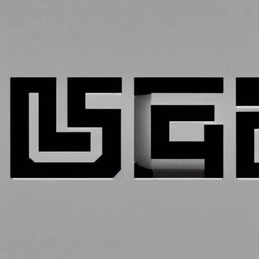 Prompt: A logo for an 80s tech company named LogiX, CGI