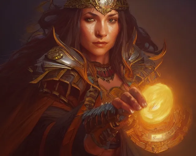 Image similar to an old warrior, deep focus, d & d, fantasy, intricate, elegant, highly detailed, digital painting, artstation, concept art, matte, sharp focus, illustration, hearthstone, art by artgerm and greg rutkowski and alphonse mucha, directed by steven speilberg