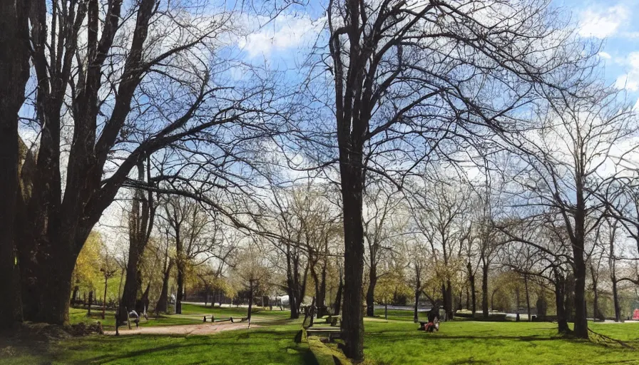 Prompt: an extremely nice day outside, the best day possible