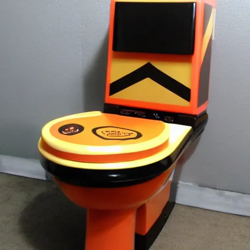 Image similar to gaming chair toilet c 3 p 0