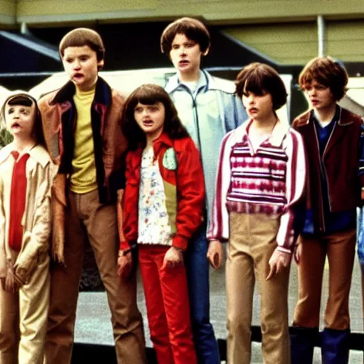 Image similar to stranger things tv show in the 1 9 8 0 s