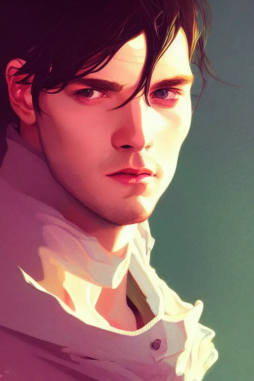 Prompt: a portrait of maxwell dillon, electro, fantasy, sharp focus, intricate, elegant, digital painting, artstation, matte, highly detailed, concept art, illustration, ambient lighting, art by ilya kuvshinov, artgerm, alphonse mucha, and greg rutkowski