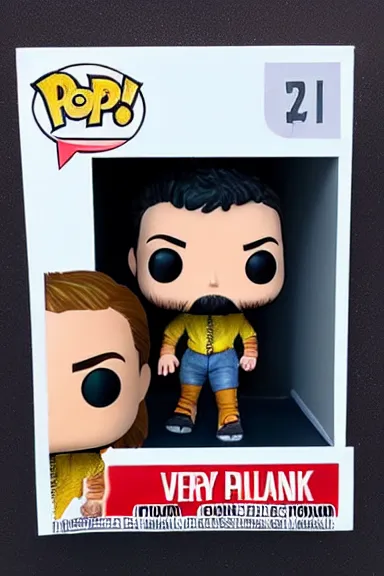 Image similar to “ very very intricate photorealistic photo of a hasan piker funko pop on a white background, award - winning details ”