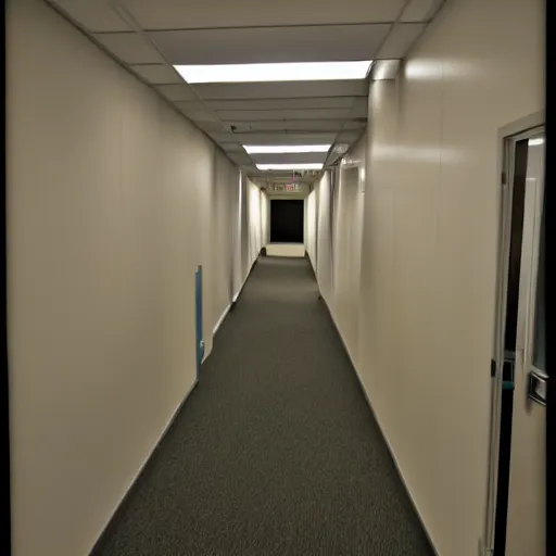 Image similar to an empty office hallway, craigslist photo