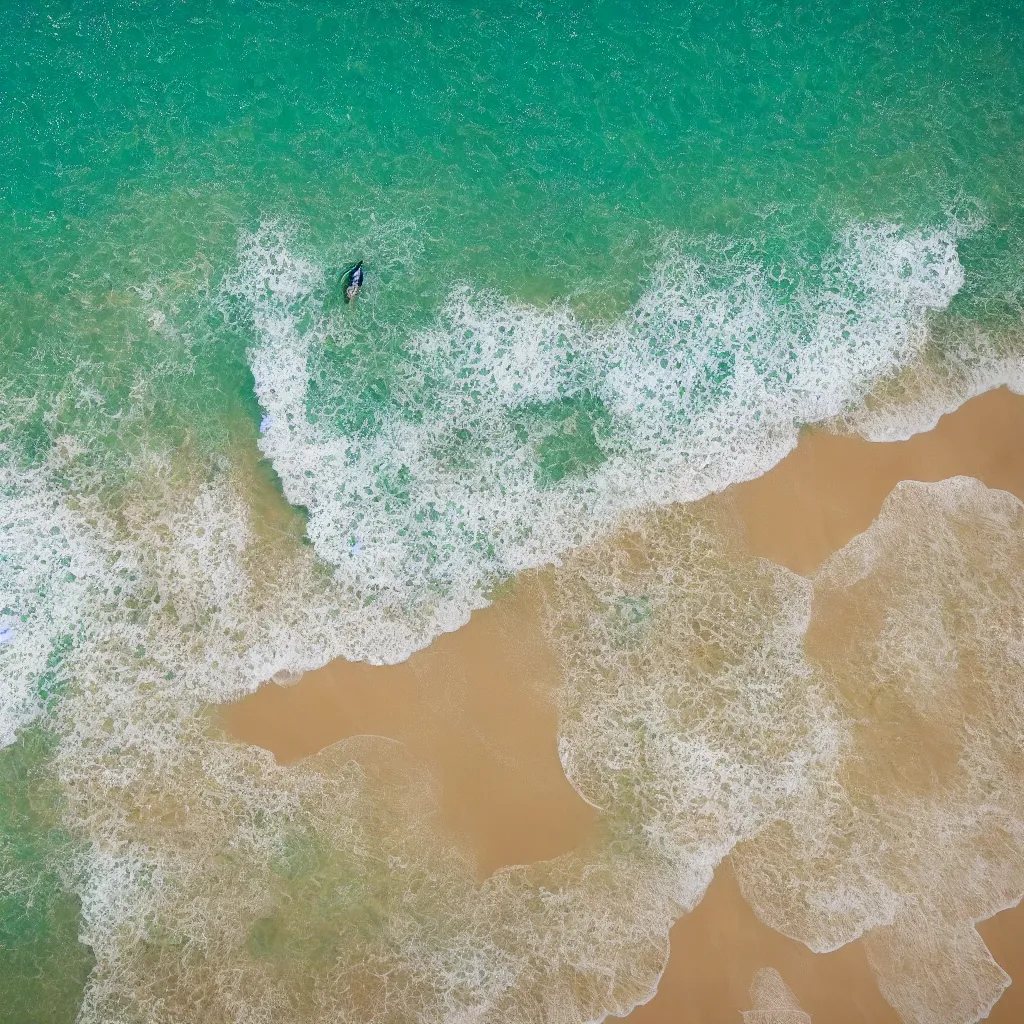 Image similar to the sea, bird's eye view