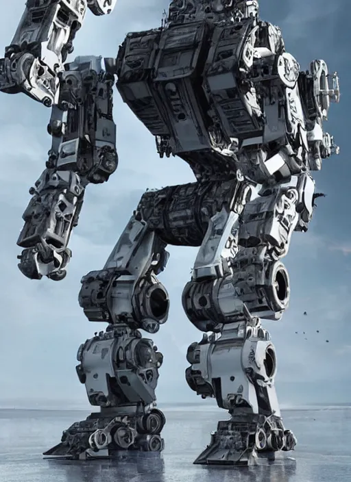 Prompt: full frame photo of ed 2 0 9 in new scifi movie