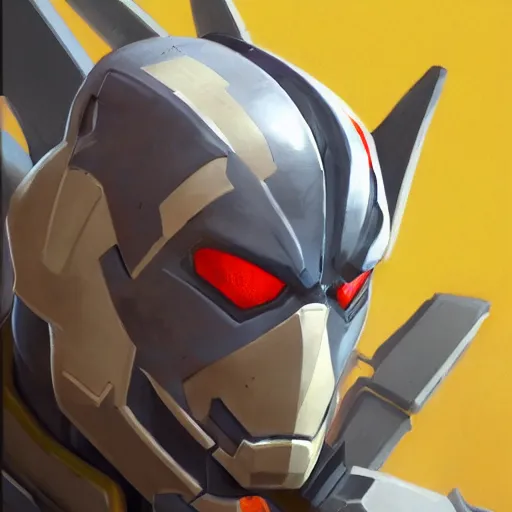 Image similar to greg manchess portrait painting of armored spiderman ultraman grey fox from metal gear cyborg japanese - american hybrid as overwatch character, medium shot, asymmetrical, profile picture, organic painting, sunny day, matte painting, bold shapes, hard edges, street art, trending on artstation, by huang guangjian and ail elvgren and sachin teng