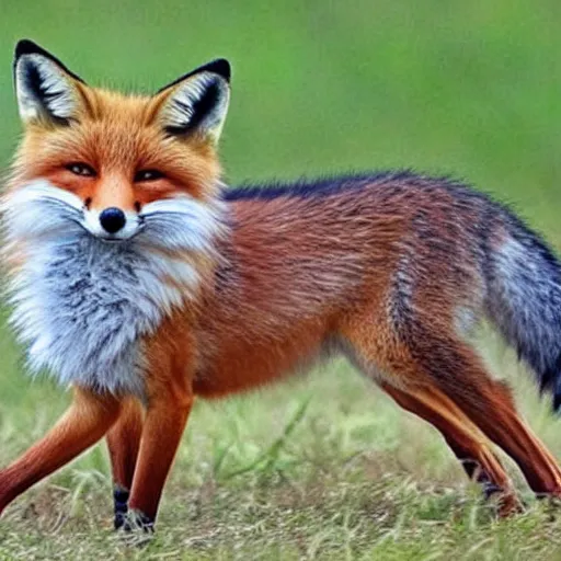 Prompt: infinite foxes everywhere