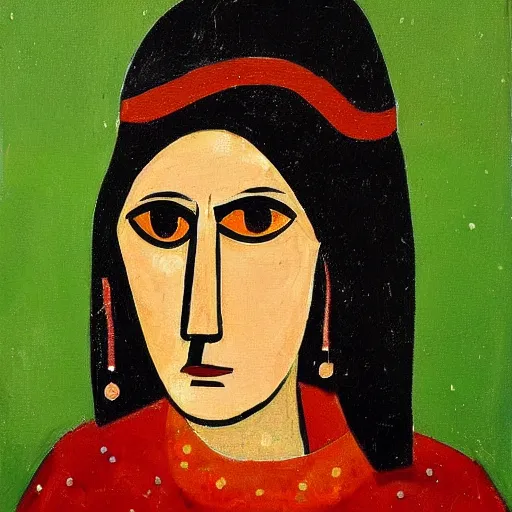Image similar to a painting in the style of akyut aydogdu