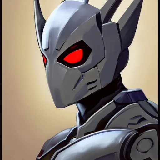 Image similar to greg manchess portrait painting of armored spiderman ultraman grey fox from metal gear cyborg gay japanese - american hybrid as overwatch character, medium shot, asymmetrical, profile picture, organic painting, sunny day, matte painting, bold shapes, hard edges, street art, trending on artstation, by huang guangjian and ail elvgren and sachin teng