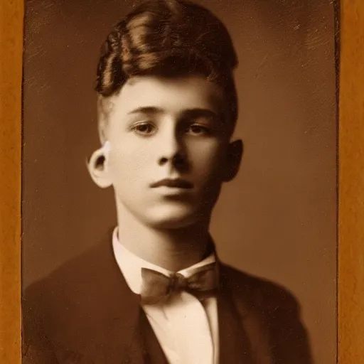 Prompt: portrait photo of a young man holding an umbrella