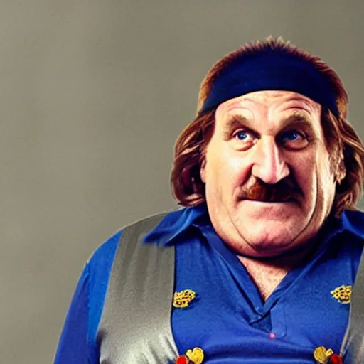 Image similar to Gérard Depardieu as Wario