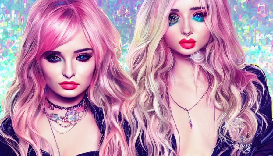 Image similar to Kim Petras in paris album cover, hyperdetailed, artstation, cgsociety, deviantart 8k