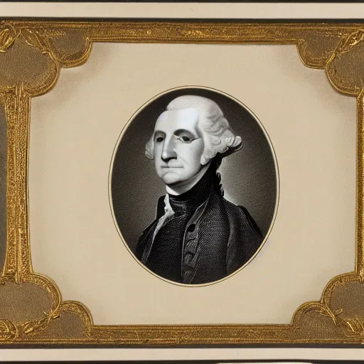 Prompt: photograph of george washington 4k