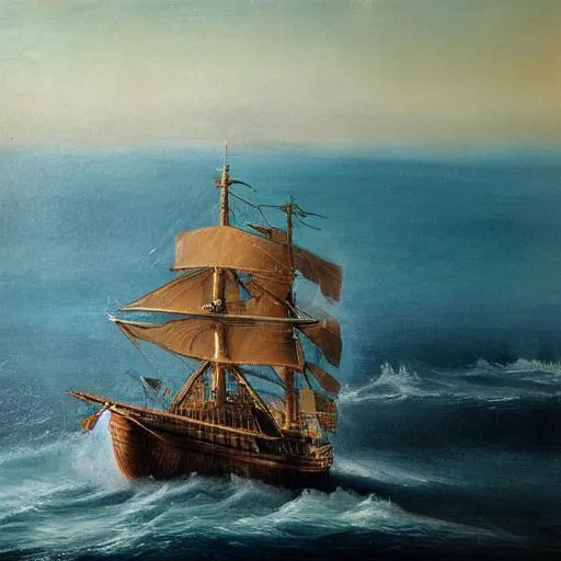 Image similar to ship on the sea