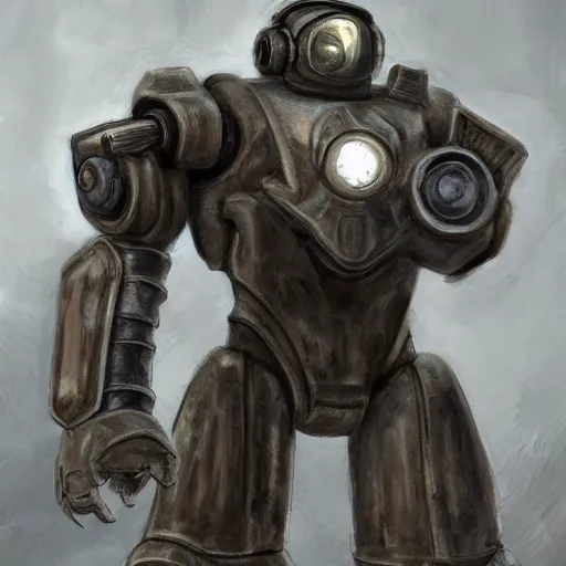 Image similar to power armor, photorealistic