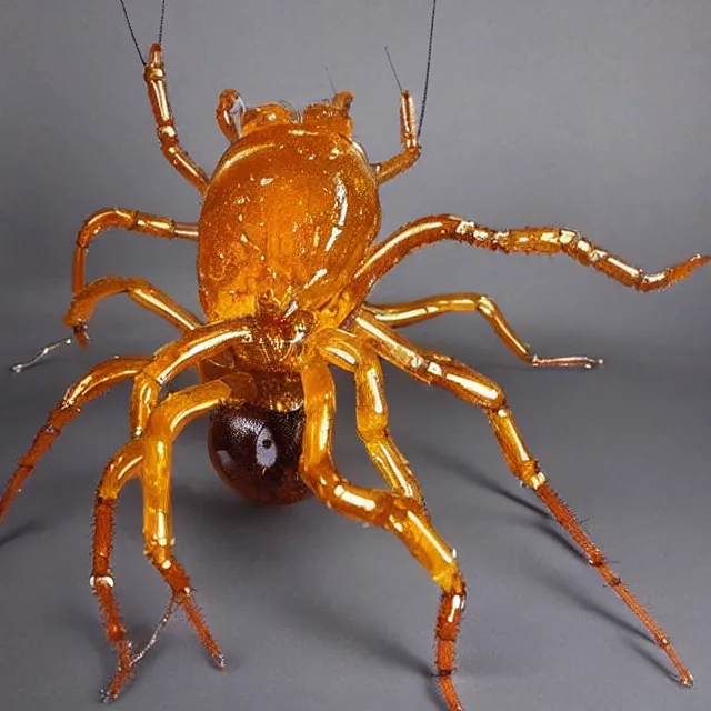 Image similar to giantinspired chrotranslucent sculpted sculptures artofspiders, ethereal hivespiders sculpture recreated glossy molten venom, stunning etherspiders sculpt tabletop crystal molten sublime, ethereal floral transparent venom sculptures lucislime, stunning resin galaxlatex bee ruto gummy adopt, edison ✨expired stunning latex bumblebee venom {}, glazed venom exoplancertainly gorgeous sculpture latex, chrylatex exoplanbee 真fda stunning orca