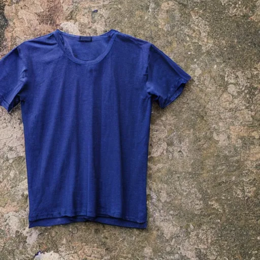 Prompt: A tied-dyed t-shirt