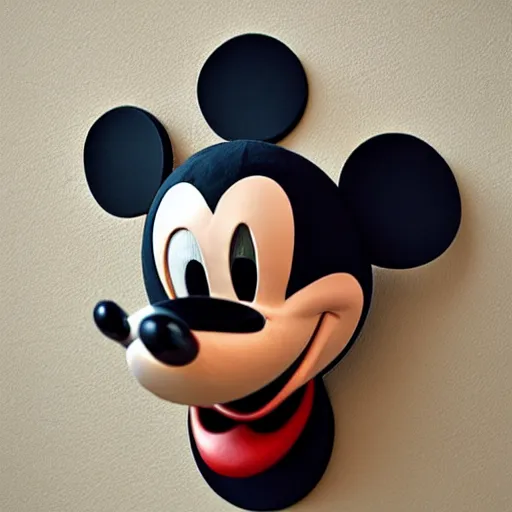 Image similar to mickey mouse taxidermy failure