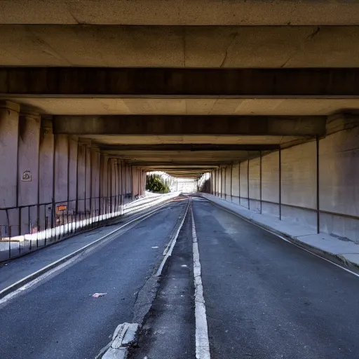 Prompt: Under The Western Freeway