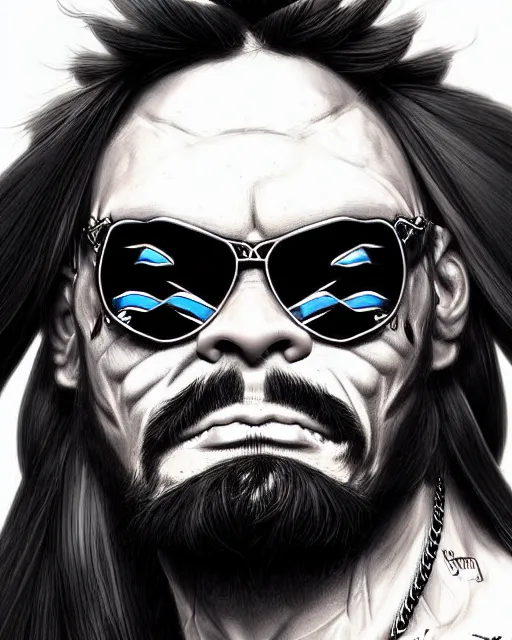 Prompt: digital art, portrait of tears rolling down the face of randy macho man savage by james jean, by ross tran, ultra detailed, character design, concept art, trending on artstation,