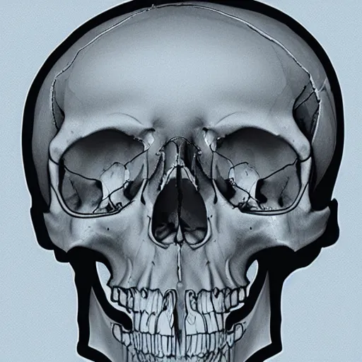 Image similar to human skull missing coronal structure