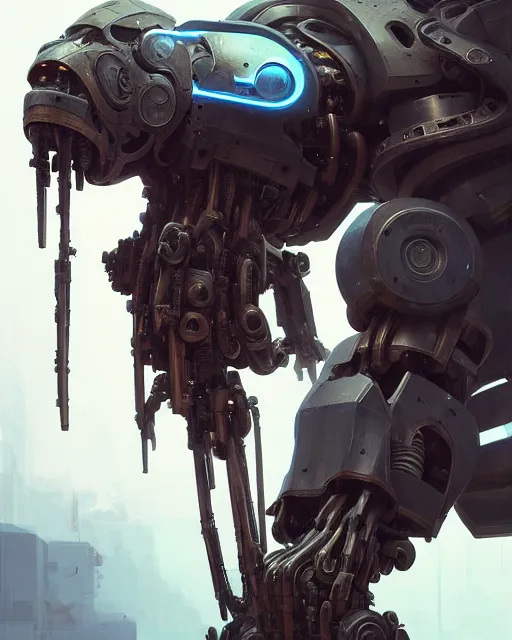 Prompt: mecha male mammoth portrait, cyborg, intricate mechanical body, robot eyes, hyper realistic 3 d render by ilya kuvshinov, jonas roscinas, peter mohrbacher, greg rutkowski, ryohei hase, dramatic lighting, intricate, highly detailed, sharp focus, luminous, unreal engine, blender, artstation, masterpiece, ray tracing