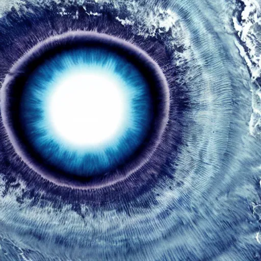 Image similar to eyeball flowing ocean