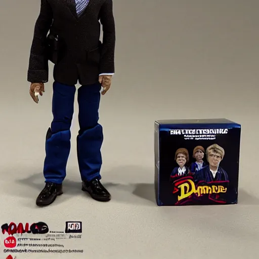 Image similar to dave foley action figure, product shot, with accessories