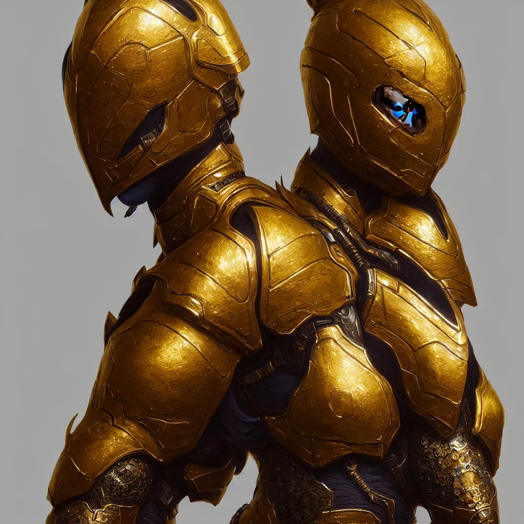 Prompt: hyper realistic and highly detailed woman golden armor, greg rutkowski, zabrocki, karlkka, jayison devadas, intricate, trending on artstation, 8 k, unreal engine 5, pincushion lens effect