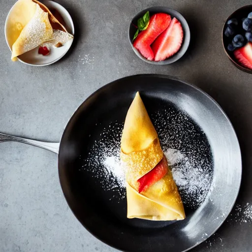 Image similar to crepes food photography