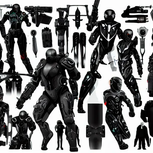 Image similar to weapons, diverse cybersuits, from behind, survival rituals, wide wide angle, vivid, elaborate, highly detailed, beautiful lighting