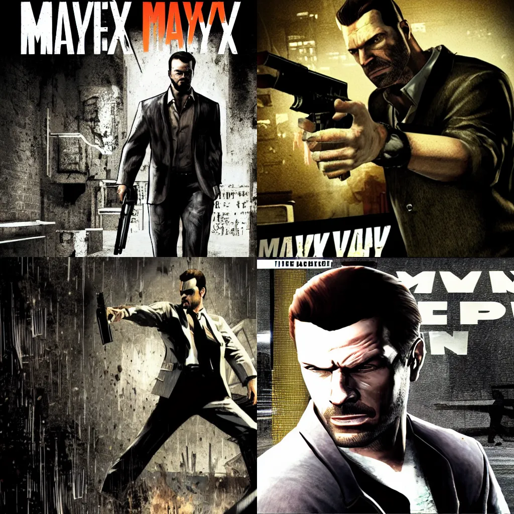 Prompt: Max Payne