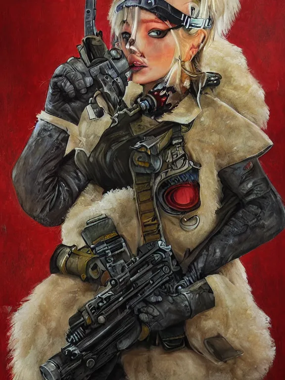 Image similar to Tank girl by iryna yermalova