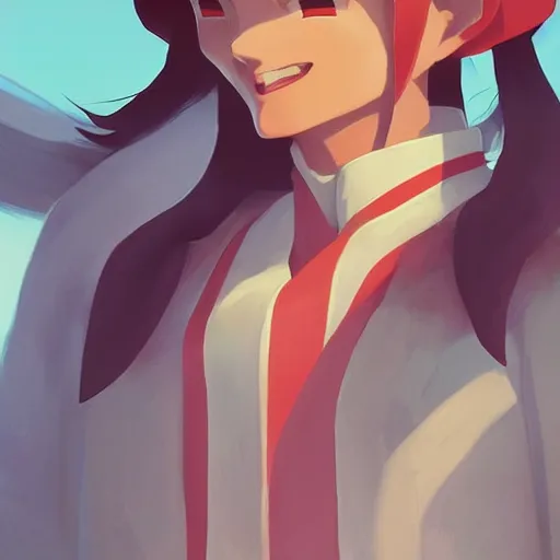 Image similar to face icon stylized minimalist inuyasha, loftis, cory behance hd by jesper ejsing, by rhads, makoto shinkai and lois van baarle, ilya kuvshinov, rossdraws global illumination