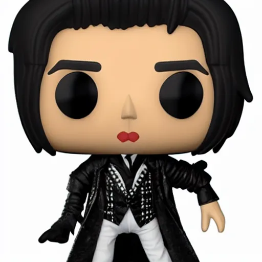 Prompt: Alice cooper as a funko pop doll, 4K