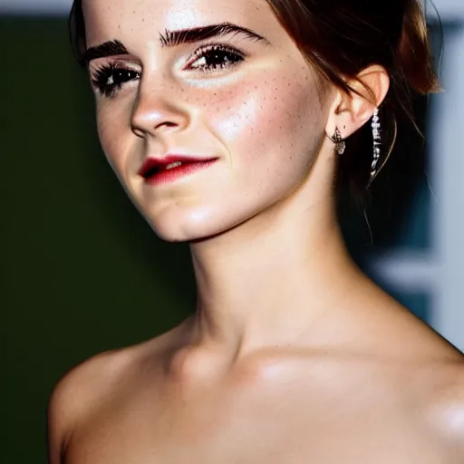 Image similar to stable diffusion user creating yet another image of emma watson