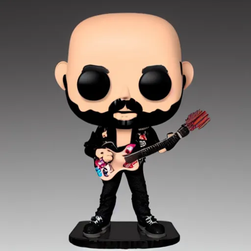 Prompt: GG Allin as a pop vinyl toy